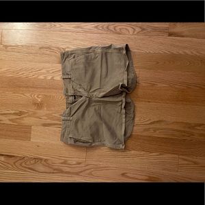 American eagle khaki shorts